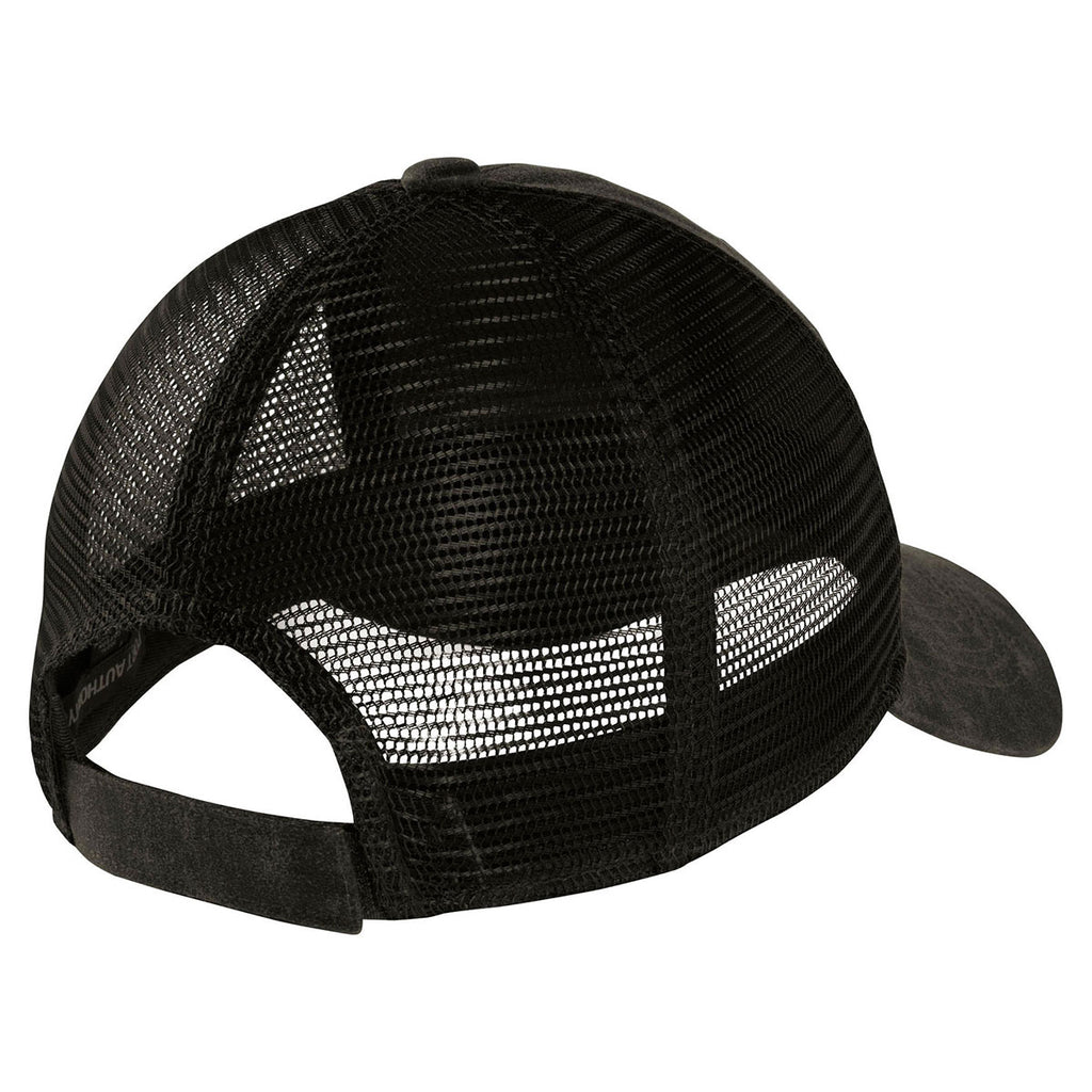 Port Authority Olive Pigment Print Mesh Back Cap