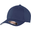 Port Authority Navy Flexfit Wool Blend Cap