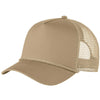 Port Authority Khaki 5-Panel Snapback Cap