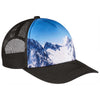 Port Authority Snow Caps Snapback Photo Real Trucker Cap