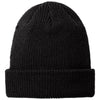 Port Authority Deep Black Chunky Knit Beanie