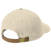 Port Authority Khaki Leather Strap Cap