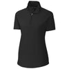 Cutter & Buck Women's Black Response Half Zip