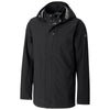 Cutter & Buck Men's Black Shield Hooded Shell