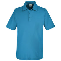 Core 365 Men's Electric Blue Fusion ChromaSoft Pique Polo