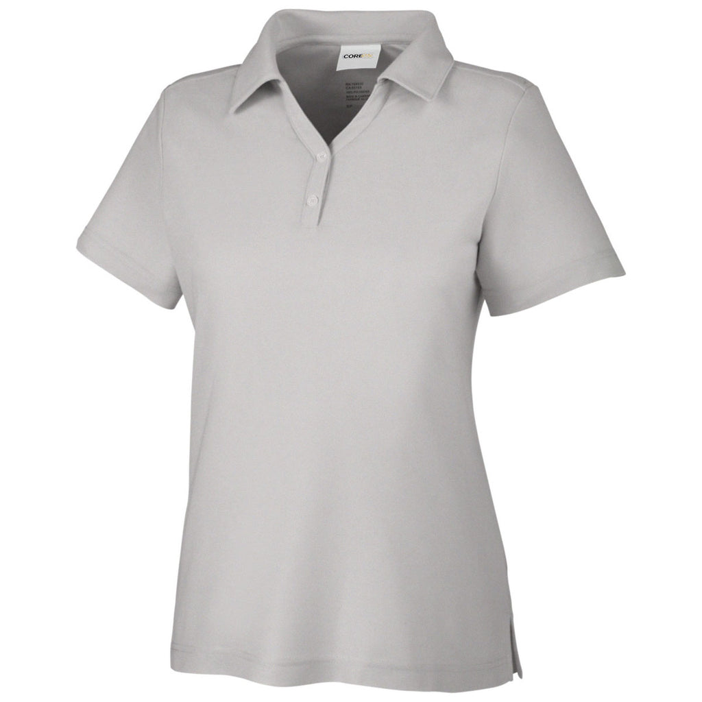 Core 365 Women's Platinum Fusion ChromaSoft Pique Polo