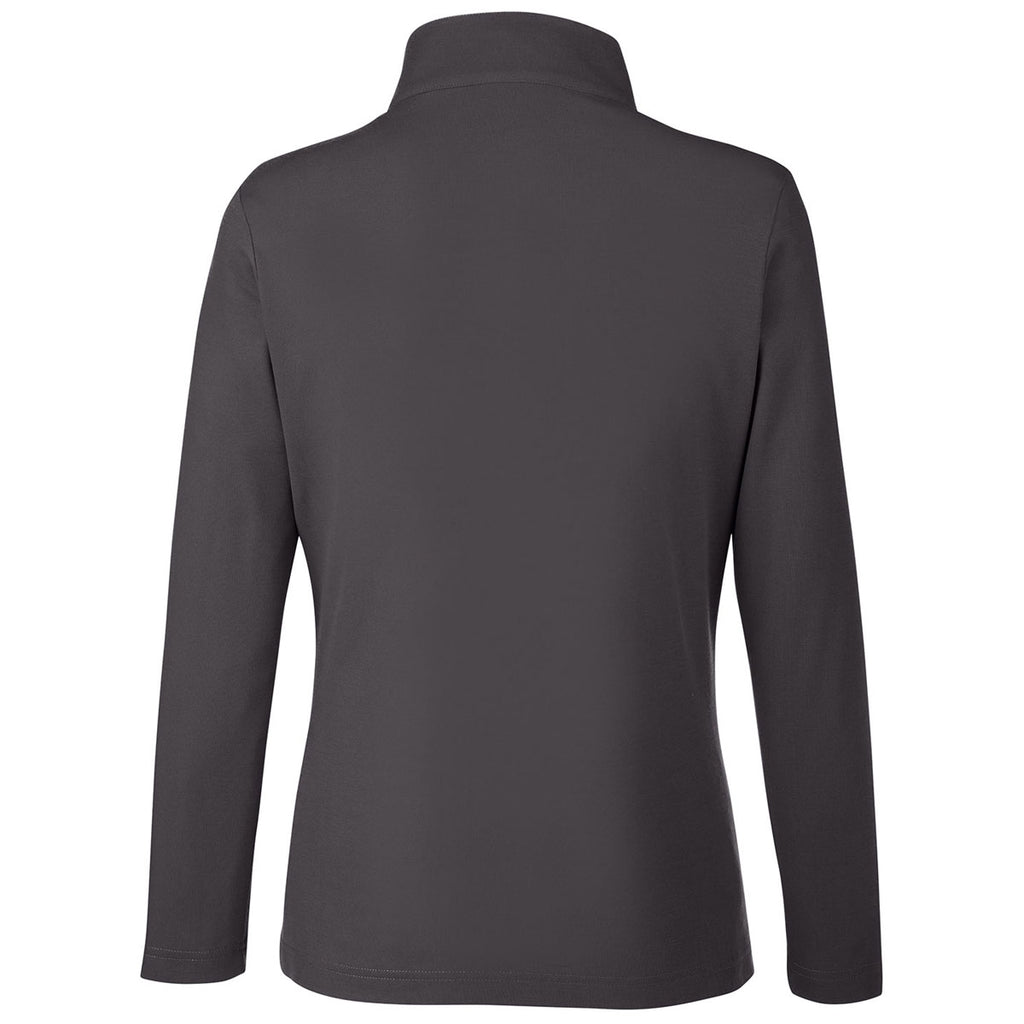 Core 365 Women's Carbon Fusion ChromaSoft Pique Quarter-Zip