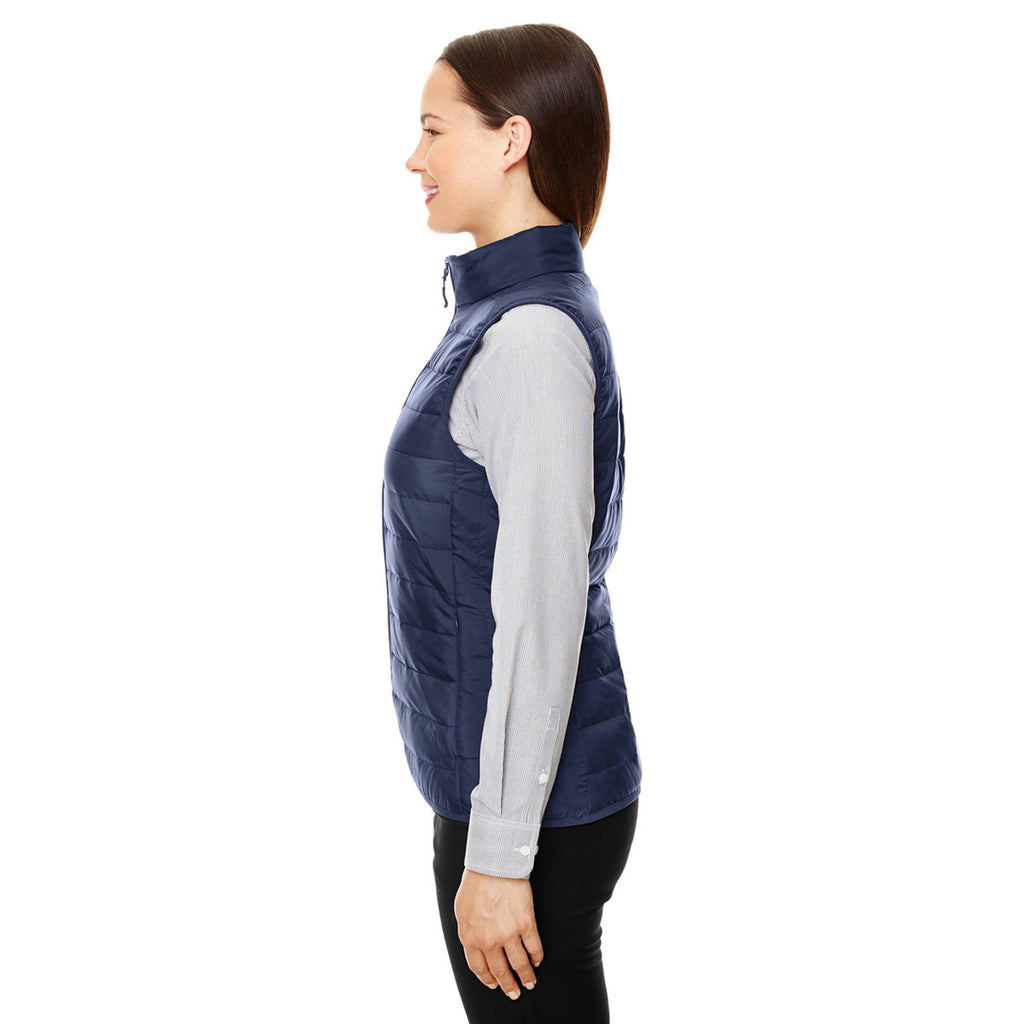 Core 365 Women's Classic Navy Prevail Packable Puffer Vest