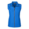 Core 365 Women's True Royal/Carbon Techno Lite Unlined Vest