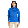 Core 365 Women's True Royal Techno Lite Three-Layer Knit Tech Shell