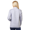 Landway Women's Heather Athletic Grey Rockridge Quarter Zip Fleece Pullover