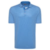 Callaway Men's Magnetic Blue Gingham Polo