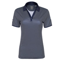 Callaway Women's Peacoat Navy Gingham Polo