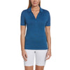 Callaway Women's Blueberry Pancake Broken Stripe Polo