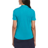 Callaway Women's Tile Blue Micro Texture Polo