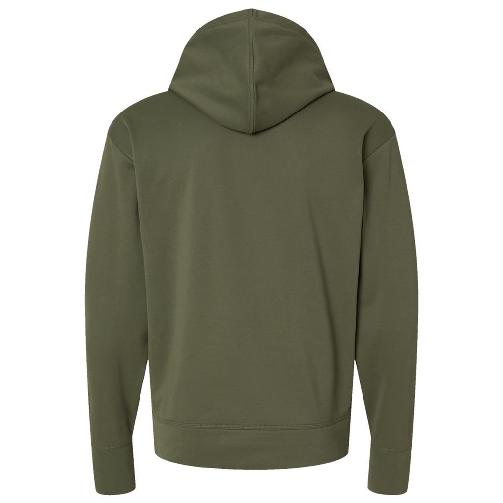 Champion Men's Fresh Olive Sport Hooded Sweatshirt