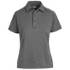 Landway Women's Heather Charcoal Reflex High Performance Polo