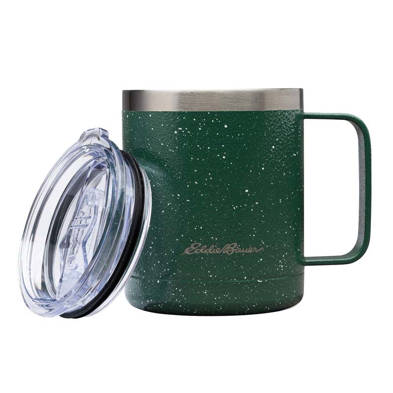 Eddie Bauer Green Windom 12 oz. Vacuum Insulated Camping Mug