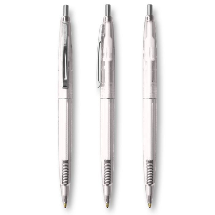 BIC Clear Clear Clics Pen