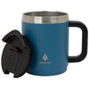 Manna Blue 14 oz. Boulder Stainless Steel Camping Mug with Handle