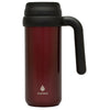 Manna Burgundy Mocha Mug - 16 oz. Stainless Steel