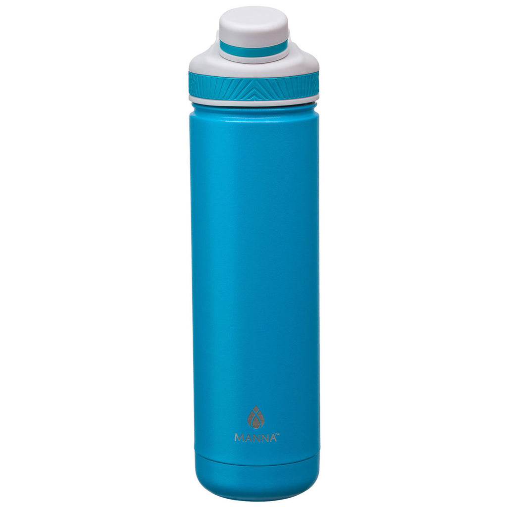 Manna Light Blue 26 oz. Ranger Powder Coated Steel Bottle