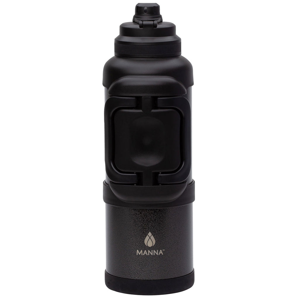 Manna Black 4L/1G Titan Steel Bottle