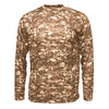 BAW Men's Desert Xtreme Tek Digital Camo Long Sleeve Shirt