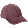 Port & Company Maroon Pigment Dyed Cap