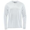 Stormtech Men's White Montebello Performance Long Sleeve Tee