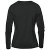 Stormtech Women's Black Montebello Performance Long Sleeve Tee