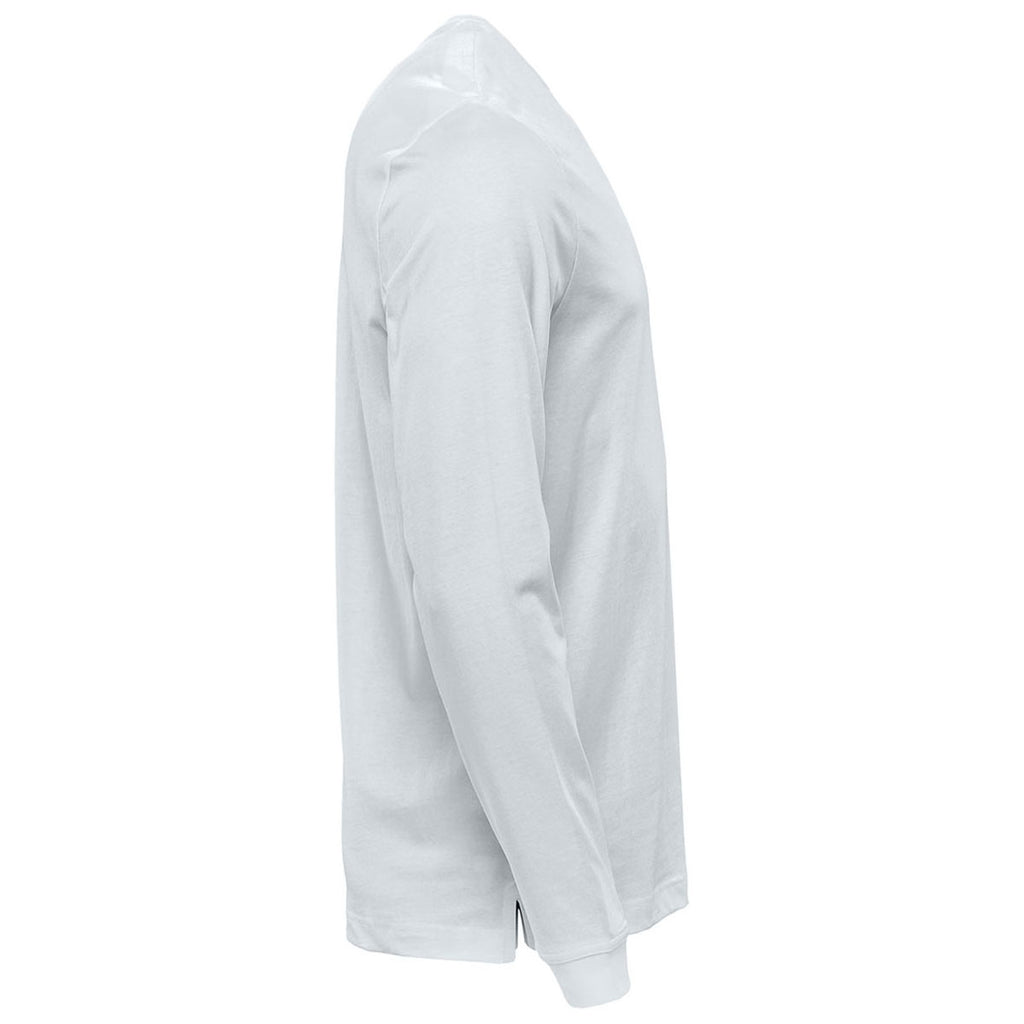 Stormtech Men's White Equinox Long Sleeve Tee