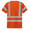 CornerStone Safety Orange ANSI 107 Class 3 Short Sleeve Snag-Resistant Reflective T-Shirt