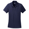 CornerStone Women's True Navy Micropique Gripper Polo