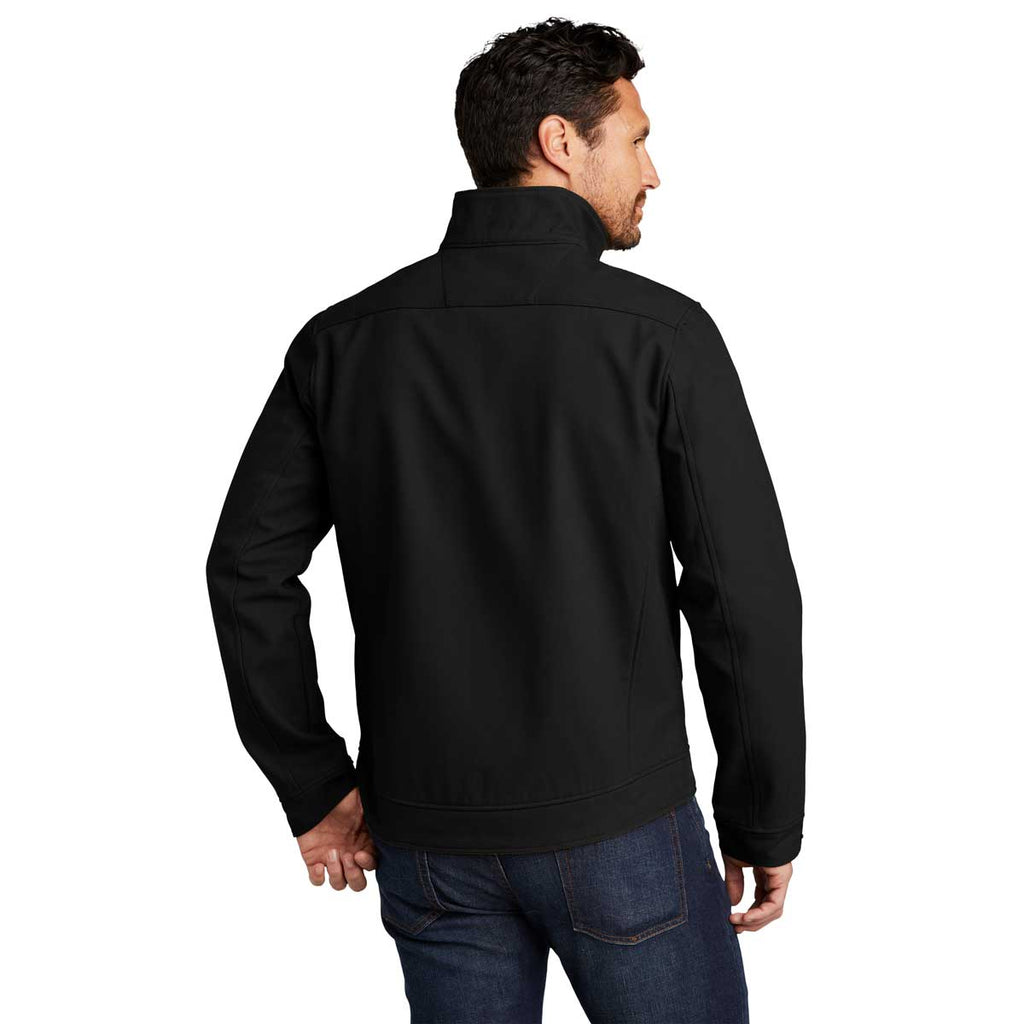 CornerStone Men's Black Duck Bonded Soft Shell Jacket