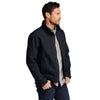 CornerStone Men's Navy Blue Duck Bonded Soft Shell Jacket