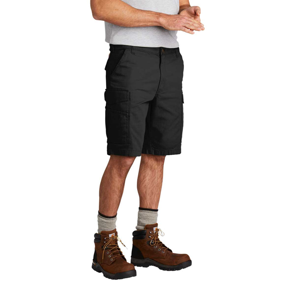 Carhartt Men's Black Rugged Flex Rigby Cargo Short