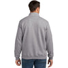 Carhartt Men's Heather Grey Midweight 1/4-Zip Mock Neck Sweatshirt