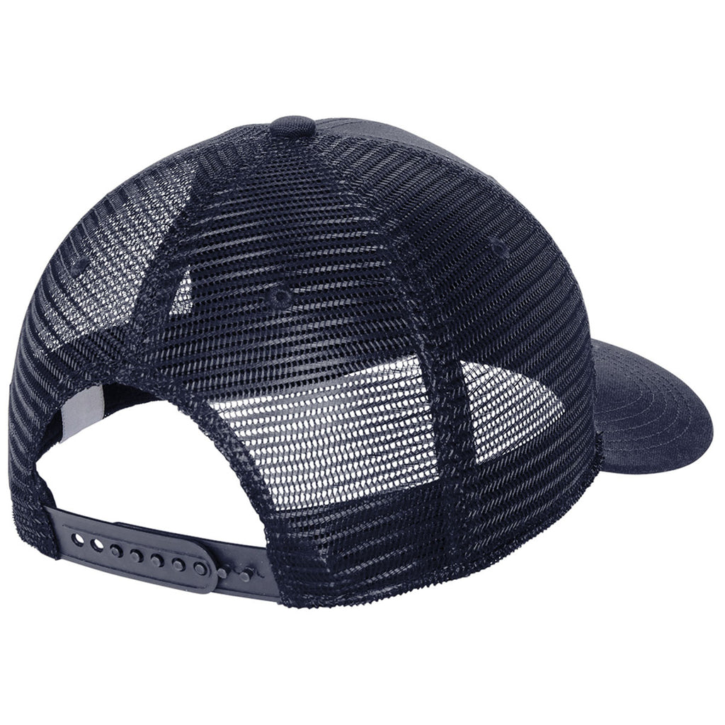 Carhartt Men's Navy Canvas Mesh Back Cap