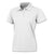 BAW Women's White Solid Cool Tek Polo