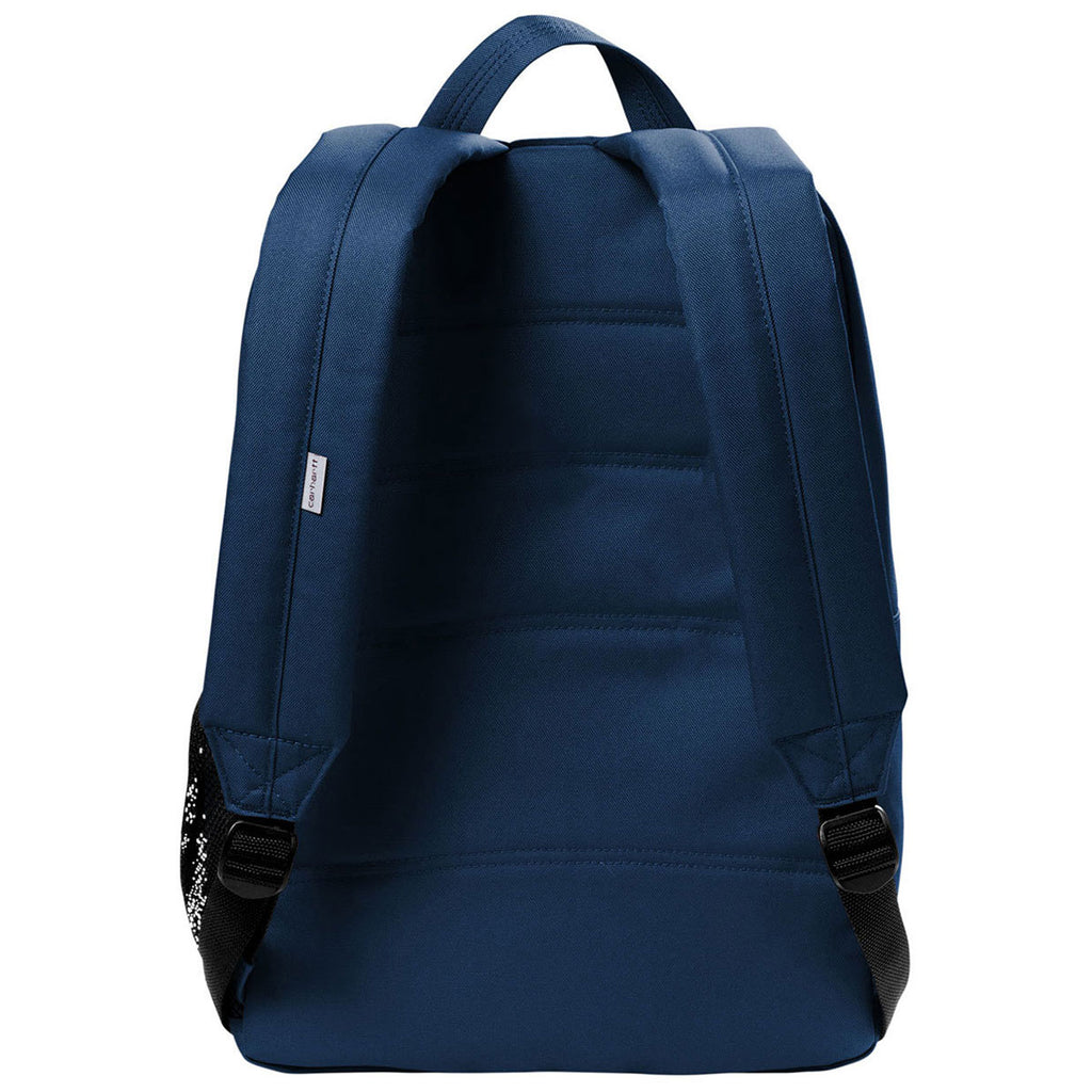 Carhartt Navy Canvas Backpack