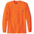 Carhartt Men's Brite Orange Workwear Pocket Long Sleeve T-Shirt