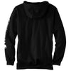 Carhartt Men's Black Midweight Hooded Logo Sweatshirt