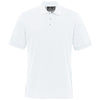 Stormtech Men's White Nantucket Stretch Pique Polo