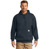 Carhartt Men's New Navy Tall Midweight Hooded Sweatshirt