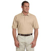 Devon & Jones Men's Stone Pima Pique Short-Sleeve Polo