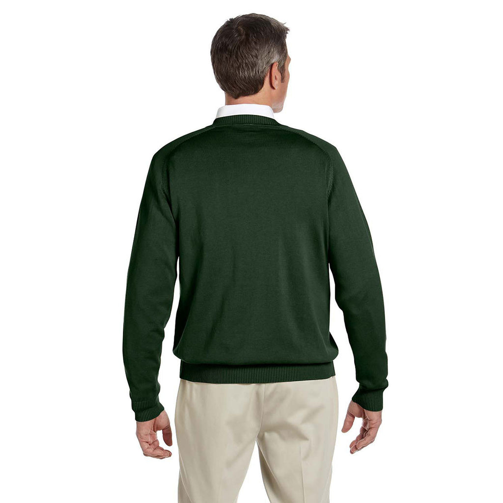 Devon & Jones Men's Forest V-Neck Sweater