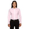 Devon & Jones Women's Pink Crown Collection Banker Stripe