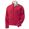 Devon & Jones Men's Red Soft Shell Jacket