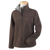 Devon & Jones Women's Brown Soft Shell Jacket